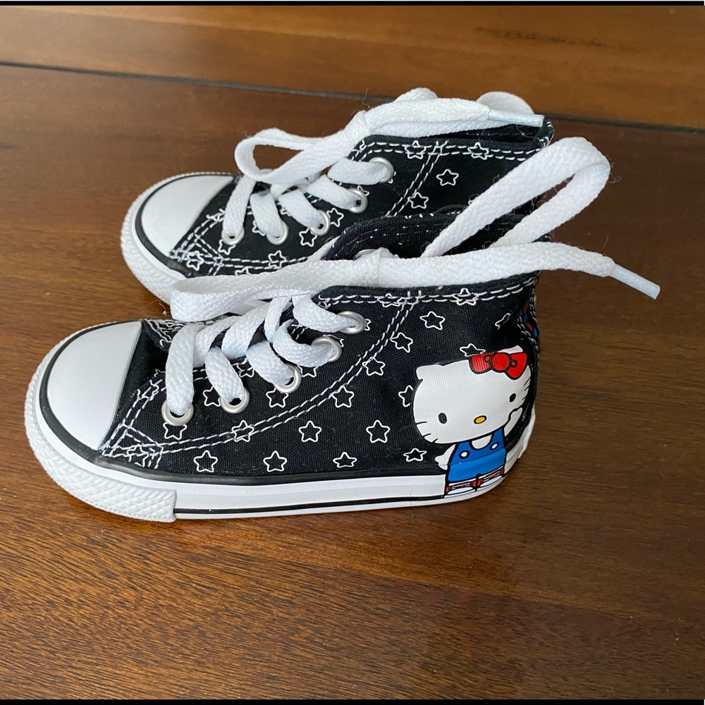 Toddler Hello Kitty Converses